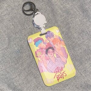 Kpop Demon Hunters - Saja Boys - ID card Holder and retractable cord